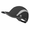 Picture of GADIEMKENSD Run Hat Cap Back Light Men Quick Drying Sports Cap Foldable Hat with Reflection Water Repellency Function and Mesh Race Lightweight Suitable for Running Outdoor Activity 40+ UPF Inhibit UV