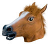 Picture of Kingmys Latex Horse Head Mask (Brown Horse Mask)