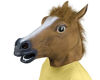 Picture of Kingmys Latex Horse Head Mask (Brown Horse Mask)