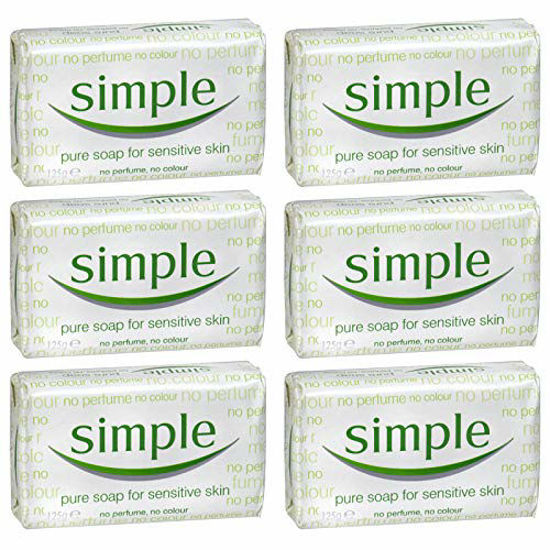 Picture of Simple Pure Soap Sensitive Skin Twin Pack 2x125G (Pack of 3)