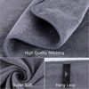 Picture of JML Microfiber Bath Towel Sets, 27" x 55" -Extra Absorbent, Fast Drying, Multipurpose for Swimming, Fitness, Sports, Yoga, 6 Pack-Grey 6 Count