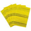 Picture of Songwol towel Korean Exfoliating Large Viscose 100% Bath Gloves Yellow 5 Pcs