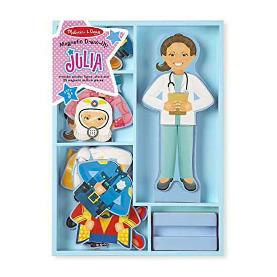 Melissa and doug store magnetic dress up julia