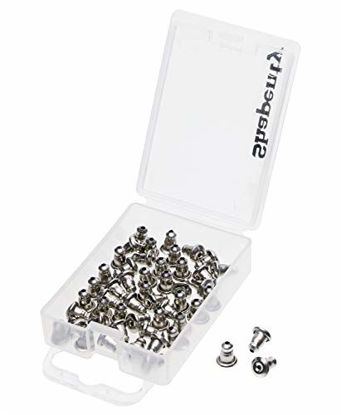 Picture of Shapenty 50PCS/25Pairs Stainless Steel Earnuts Clutches Earring Safety Backs Stopper Replacements Earring Backing Jewelry Making Findings (4.5 x 5 MM)