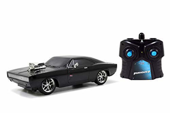 Picture of Jada Toys - Fast and Furious 7.5 Inch Remote Control 1970 Dodge Charger , Black