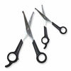 Picture of Pets First #1 Pet Grooming Scissors Body & Facial Trimmer Durable Stainless Steel Blades. Rounded Tips Shears for Long Medium Short Thick Wiry Curly Hair. Lightweight Cutter for Dogs & Cats. Set of 2