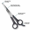 Picture of Pets First #1 Pet Grooming Scissors Body & Facial Trimmer Durable Stainless Steel Blades. Rounded Tips Shears for Long Medium Short Thick Wiry Curly Hair. Lightweight Cutter for Dogs & Cats. Set of 2