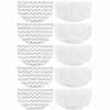 Picture of Extolife 10 Pack Steam Mop Replacement Pads for Bissell Powerfresh Steam Mop 1940 1806 1544 1440 2075 2685A 2814 Series, Model 19402 19404 19408 19409 1940A 1940F 1940Q 1940T 1940W B0006 B0017 2075A