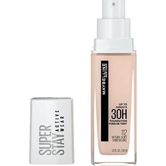 Picture of Maybelline Super Stay Full Coverage Liquid Foundation Makeup, Natural Ivory, 1 Fl Oz