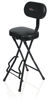 Picture of Gator Frameworks Guitar Seat with Padded Cushion, Ergonomic Backrest and Fold Out Guitar Stand; Holds both Acoustic and Electric Guitars (GFW-GTR-SEAT)