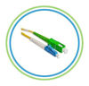 Picture of PacSatSales - Fiber Optic Patch Cable - Single Mode - SIMPLEX - OS1-9/125um (1M, SC/APC to LC)