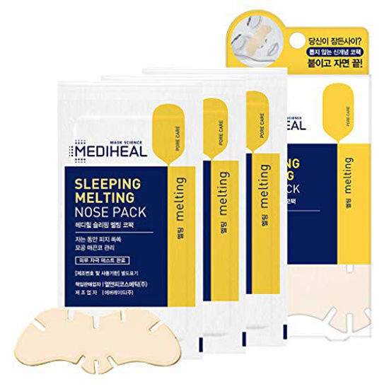 Picture of Mediheal Sleeping Melting Nose Pack, One-Step Blackhead Removal, Pore Care