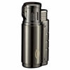 Picture of Cobber Torch Cigar Lighter, Windproof Lighter for Smoking Triple 3 Jet Flame Refillable Butane Cigar Lighter with Cigar Punch