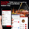 Picture of ThermoPro TP25 500ft Wireless Bluetooth Meat Thermometer with 4 Temperature Probes Smart Digital Cooking BBQ Thermometer for Grilling Oven Food Smoker Thermometer, Rechargeable