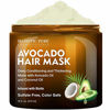 Picture of MAJESTIC PURE Avocado and Coconut Hair Mask for Dry Damaged Hair - Infused with Biotin - Deep Conditioning, Hair Thickening, for Healthy Hydrated Hair, Sulfate Free, 16 fl oz