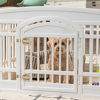 Picture of IRIS USA 24'' 4 Panel Exercise Pet Playpen with Door, White Cl-604E (586680)