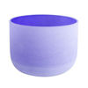 Picture of ENERGYSOUND Frosted B Note Crown Chakra Purple Colored Quartz Crystal Singing Bowl 8" carrier included (receive it in one week after shipping)