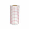 Picture of Clear Vinyl Transfer Paper Tape Roll 6" x 50 Feet Clear w/Red Alignment Grid - Application Transfer Tape Perfect for Self Adhesive Vinyl for Signs Stickers Decals Walls Doors & Windows