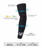 Picture of New Balance Unisex Outdoor Sports Compression Arm Sleeves, Arm Warmer, Black, Small and Medium(1 Pair)