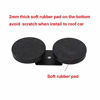 Picture of Universal-fit Ultra Strong Power Magnet Mounting Base/Magnetic Mount Holder for LED Offroad Light/Work Light/Offroad Light Bar on Roof/Hood of Trucks & SUVs, w/ Rubber Pad to Prevent Scratches, 2 PACK