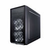 Picture of Fractal Design Focus Mini G - Mini Tower Computer Case - mATX - High Airflow - 2X Fractal Design Silent LL Series 120mm White LED Fans Included - USB 3.0 - Window Side Panel - Black