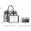 Picture of Women Designer Handbags and Purses Two Tone Fashion Satchel Bags Top Handle Shoulder Bags Tote Bags with Matching Wallet