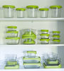 Picture of Anchor Hocking TrueSeal Glass Food Storage Containers with Lids, Green, 10-Piece Set