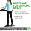 Picture of Gaiam Evolve Balance Board for Standing Desk - Stability Rocker Wobble Board for Constant Movement to Increase Focus, Alternative to Standing Desk Anti-Fatigue Mat