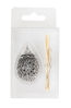 Picture of Creative Co-Op Hedgehog Holder with Toothpicks, Silver