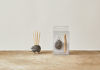 Picture of Creative Co-Op Hedgehog Holder with Toothpicks, Silver