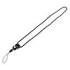 Picture of uxcell Cell Phone Camera Mp3 Mp4 Detachable Neck Lanyard Band Strap Rope String Black