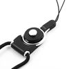 Picture of uxcell Cell Phone Camera Mp3 Mp4 Detachable Neck Lanyard Band Strap Rope String Black