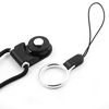 Picture of uxcell Cell Phone Camera Mp3 Mp4 Detachable Neck Lanyard Band Strap Rope String Black