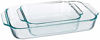 Picture of Pyrex 2Piece Basics Value Pack1-Basics 8"/2 dish1-Basics 3 Quart Oblong Bake Dish, 2.2, Clear