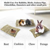 Picture of SunGrow Rabbit Seagrass Mat, 11 x 7.8, Handmade Hay Mat, 1-Pack