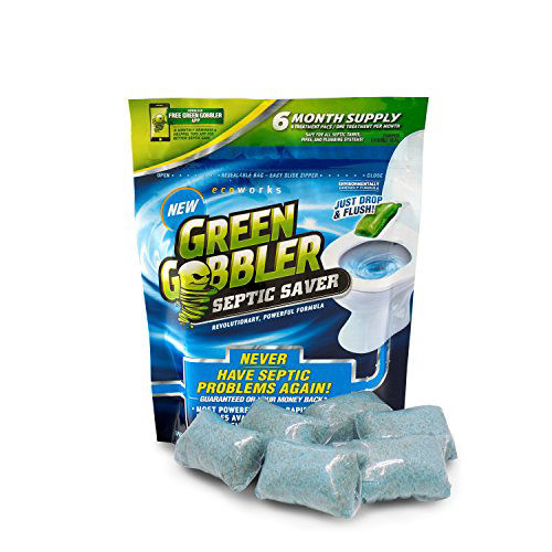 GetUSCart- Green Gobbler Septic Saver Bacteria Enzyme Pacs | 2 Year ...