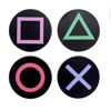 Picture of Paladone Playstation Metal Drink Coasters, Set of Four Coasters, Multicolor, 1 x 9 x 9 cm