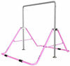 Picture of BalanceFrom Gymnastics Bar for Kids Height Adjustable Horizontal Kip Bar Folding Gymnastics Junior Training Bar