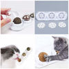 Picture of WoLover Catnip Wall Ball Toys - Rotatable Cat Snack Edible Balls with Natural Healthy Catnip | Silvervine | Gall Nut, Kitten Playing Chewing Cleaning Teeth Toy