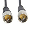 Picture of CB Radio Cable, PL259 Jumper, 3FT(1m) RFAdapter PL-259 UHF Male to Male Connector Coax RG58 Cable, 50 Ohm Low Loss for Radio Antenna