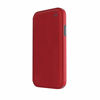 Picture of Speck Products Presidio Folio iPhone XR Case, Heathered Heartrate Red/Heartrate Red/Graphite Grey