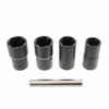 Picture of ABN Twist Socket Set Lug Nut Remover Extractor Tool - 5 Piece Metric Bolt and Lug Nut Extractor Socket Tools