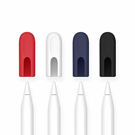 Picture of FRTMA Compatible Apple Pencil (2nd Generation) Nib Cap Nib Cover Tip Protector Compatible iPad Pro 12.9 (3rd Generation) & iPad Pro 11 (Pack of 4)