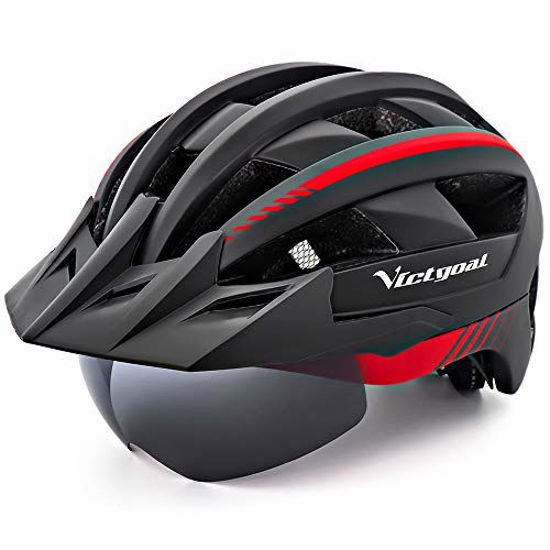 GetUSCart VICTGOAL Bike Helmet for Men Women with Led Light