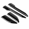 Picture of KIMISS 4Pcs Car ABS Fender Side Air Vent Outlet Cover Trim for Land Rover Range Rover Evoque 2012-2018(Black)