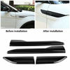 Picture of KIMISS 4Pcs Car ABS Fender Side Air Vent Outlet Cover Trim for Land Rover Range Rover Evoque 2012-2018(Black)