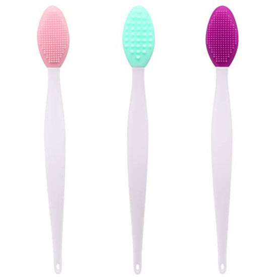 Picture of Lip Brush Tool,Double-Sided Silicone Exfoliating Lip Brush (3PCS)