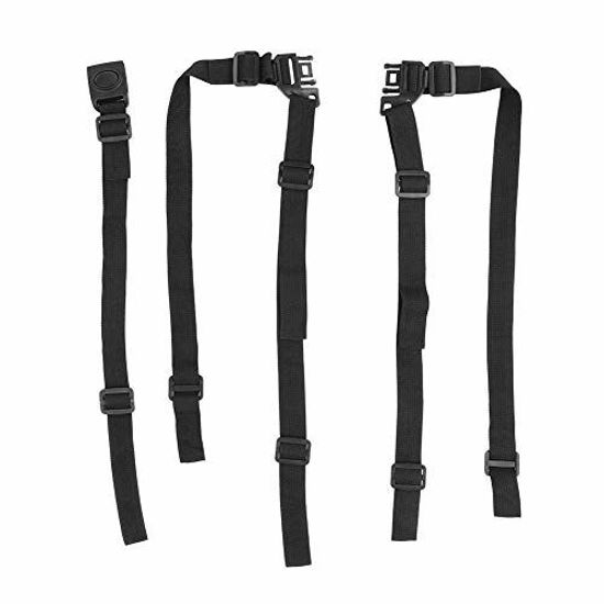 Picture of Universal Baby 5 Point Harness Belt High Chair Safety Belts Harness Stroller Children Pushchair Rotating Protection Adjustable Shoulder Strap Belts Straps for Pram Accessories(Buckle Type)