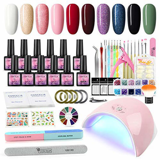 Buy Bolt Bee Gel Nail Polish Kit Set of 6 Colors Nude Pink Romantic Baby  Neutral Pink Spring Soak Off LED (03+133+134+70+104+100) Online at Low  Prices in India - Amazon.in