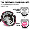 Picture of OutdoorMaster Skateboard Cycling Helmet - Two Removable Liners Ventilation Multi-Sport Scooter Roller Skate Inline Skating Rollerblading for Kids, Youth & Adults - M - Pink